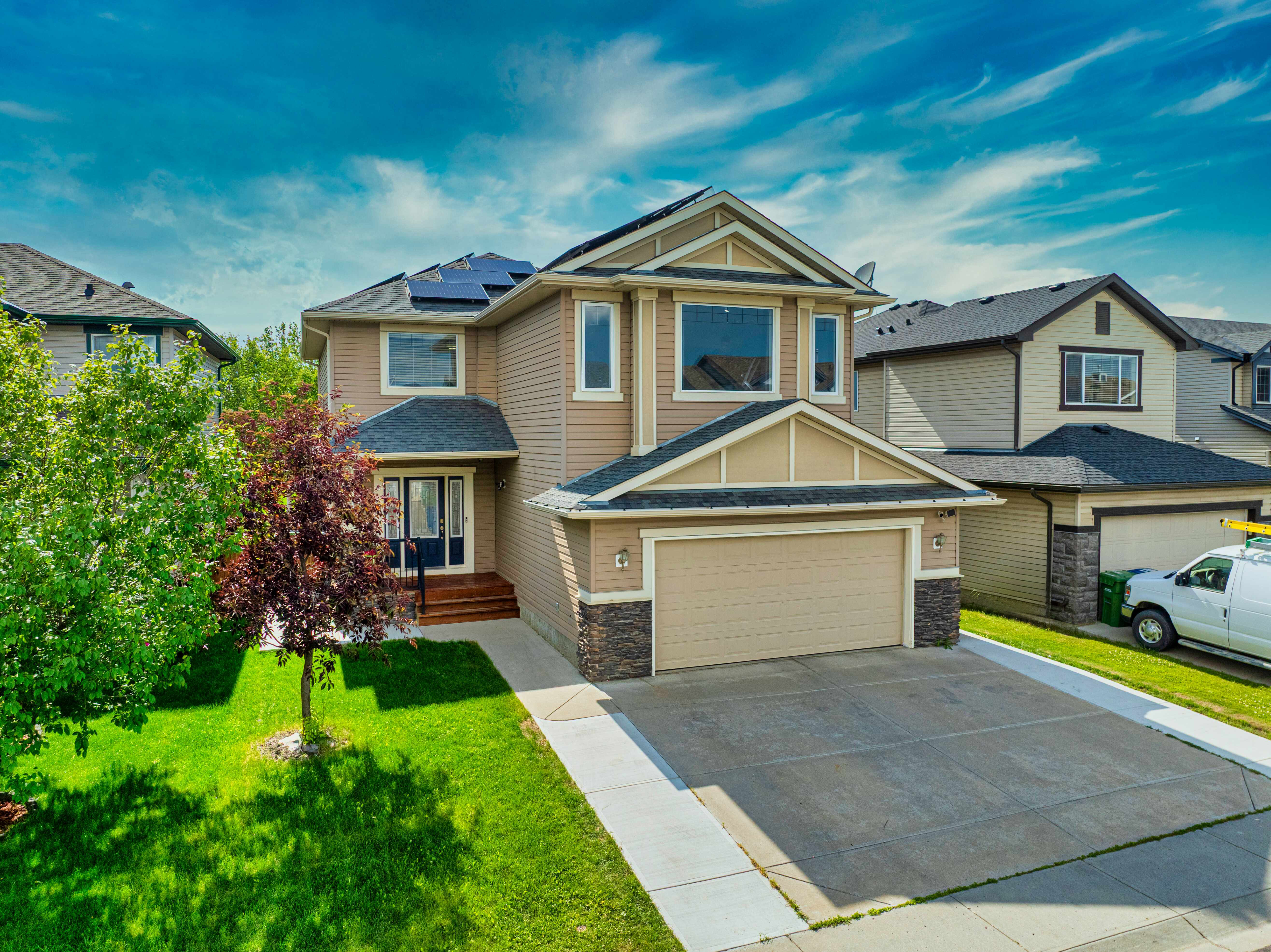 Front exterior and driveway