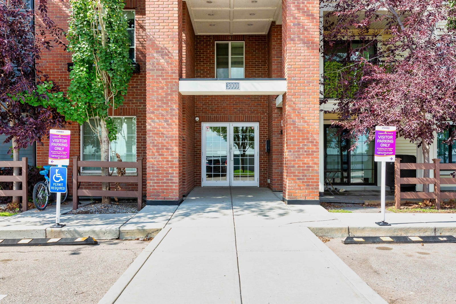 Main building entrance