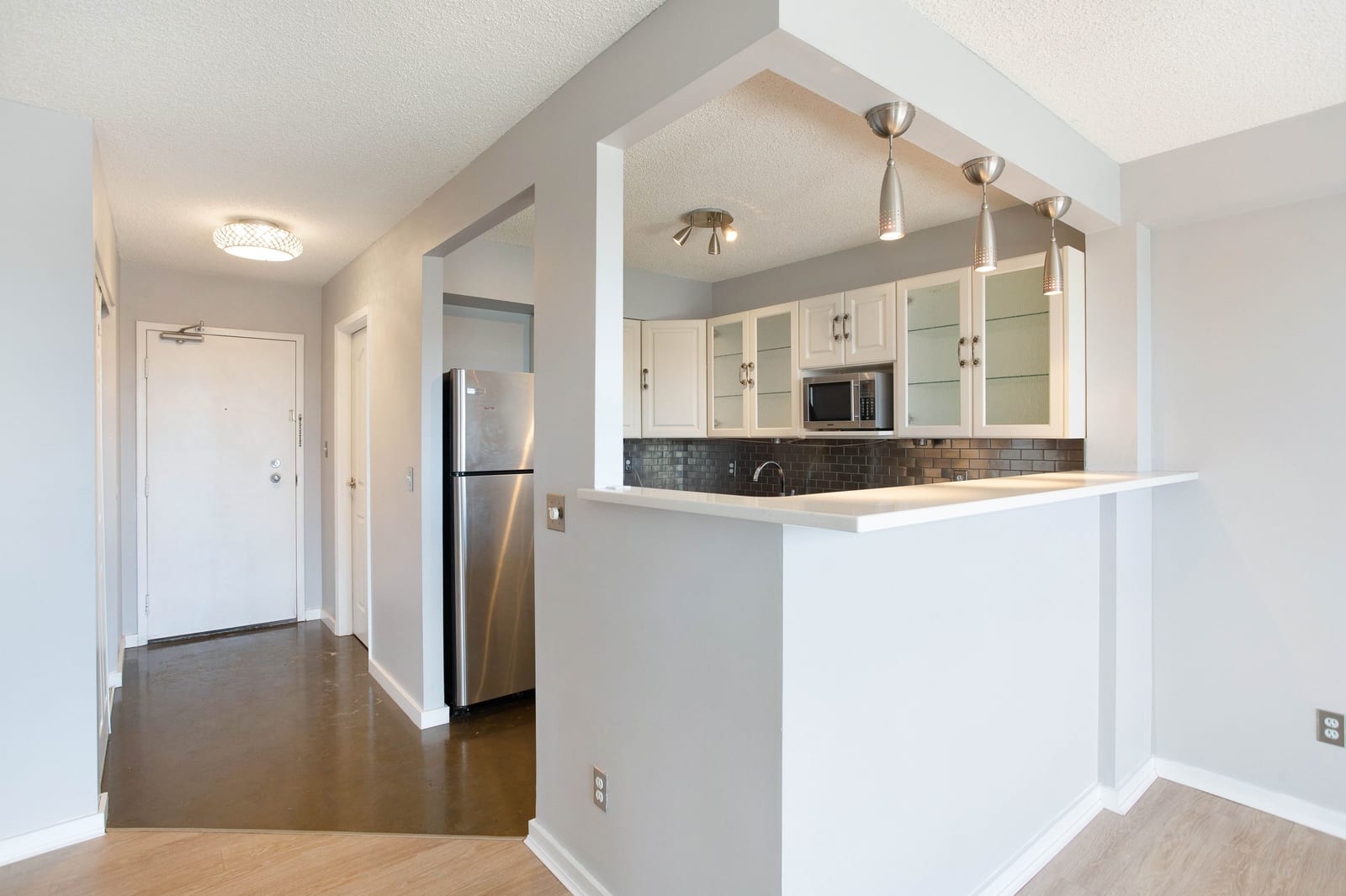 Entrance beside the kitchen