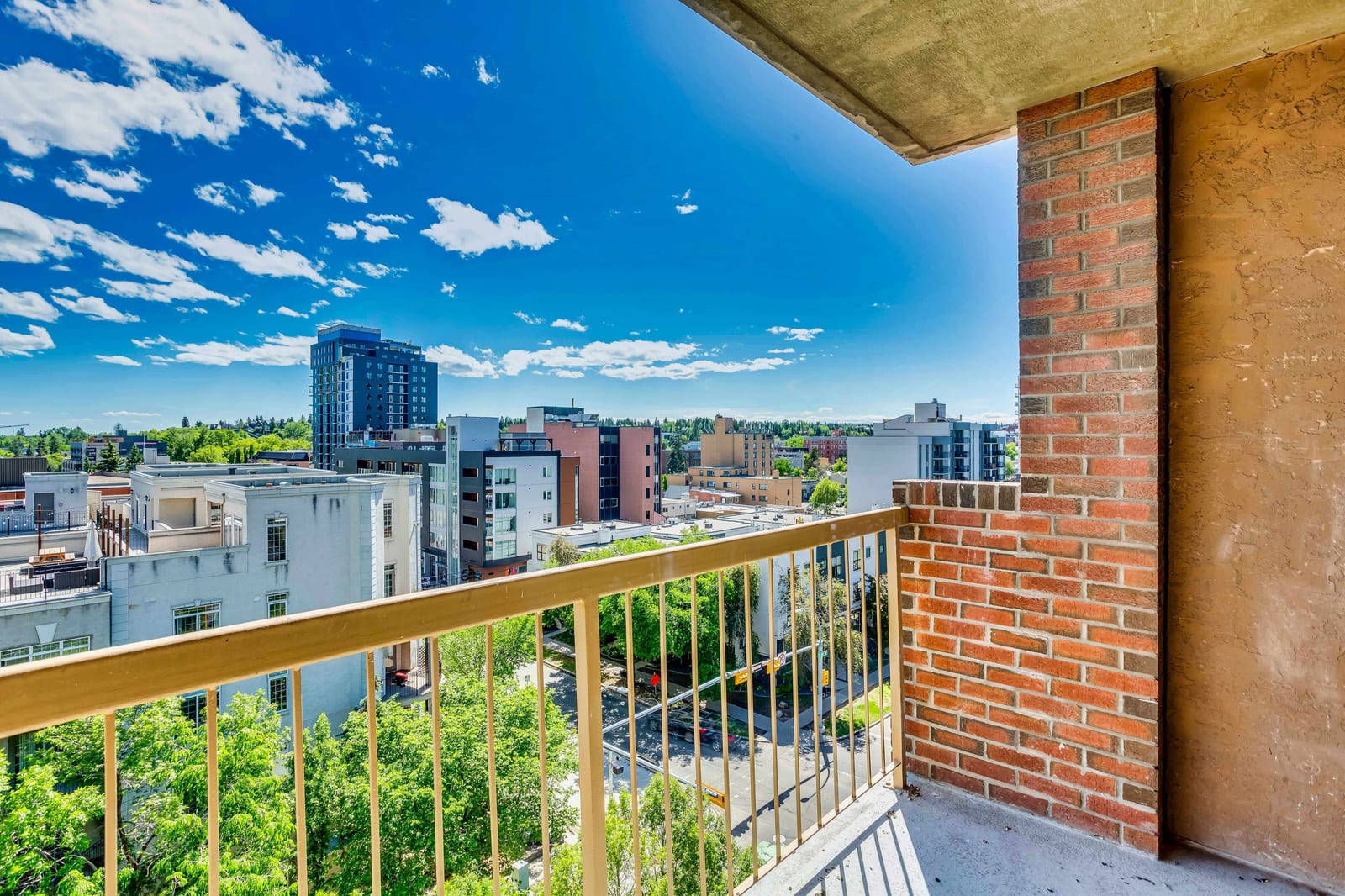 Balcony and Beltline outlook