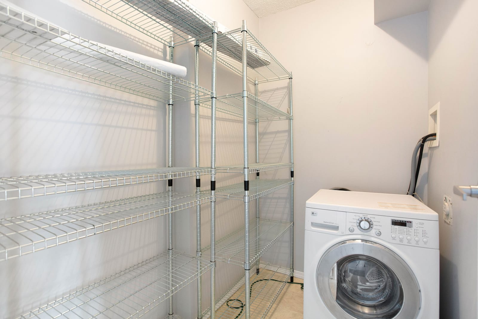 Bathroom shower and in-suite laundry
