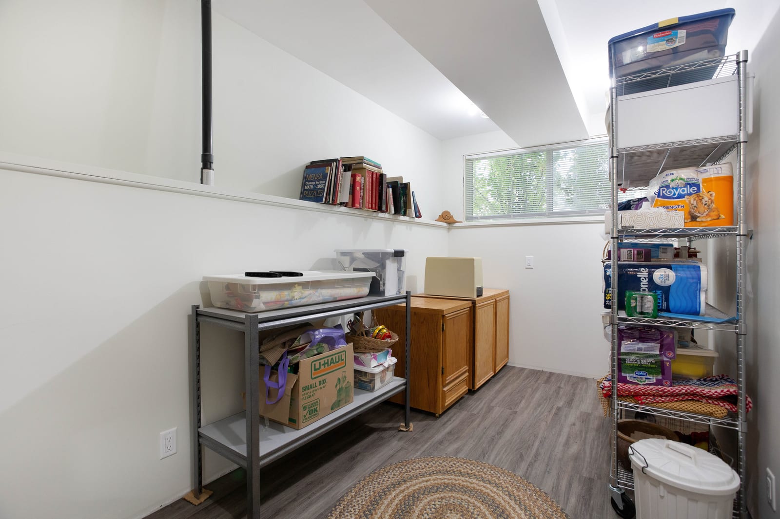 Lower-level storage space