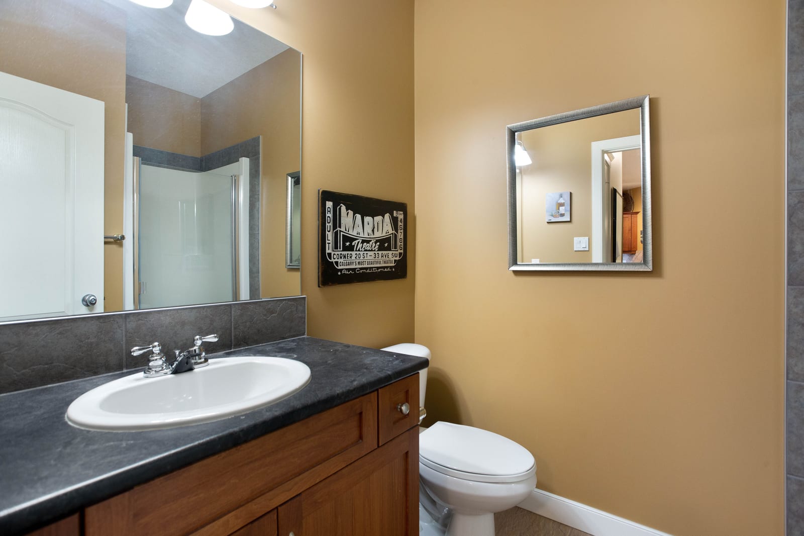 The second full bathroom