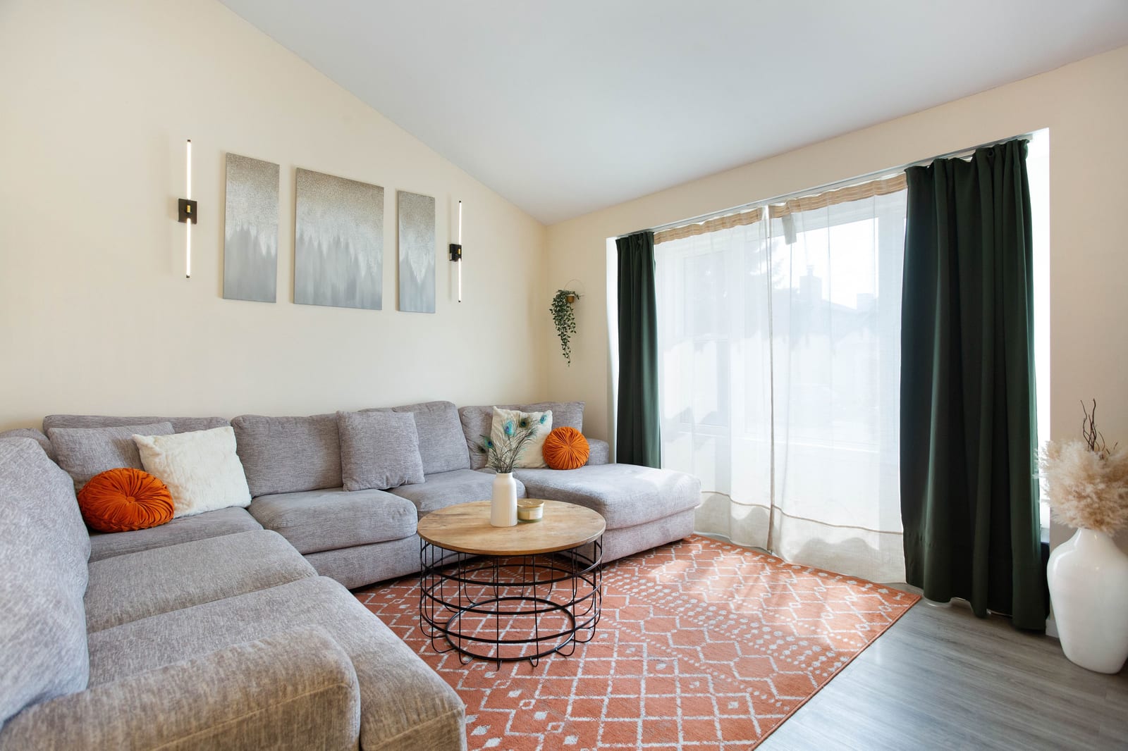 The front living room