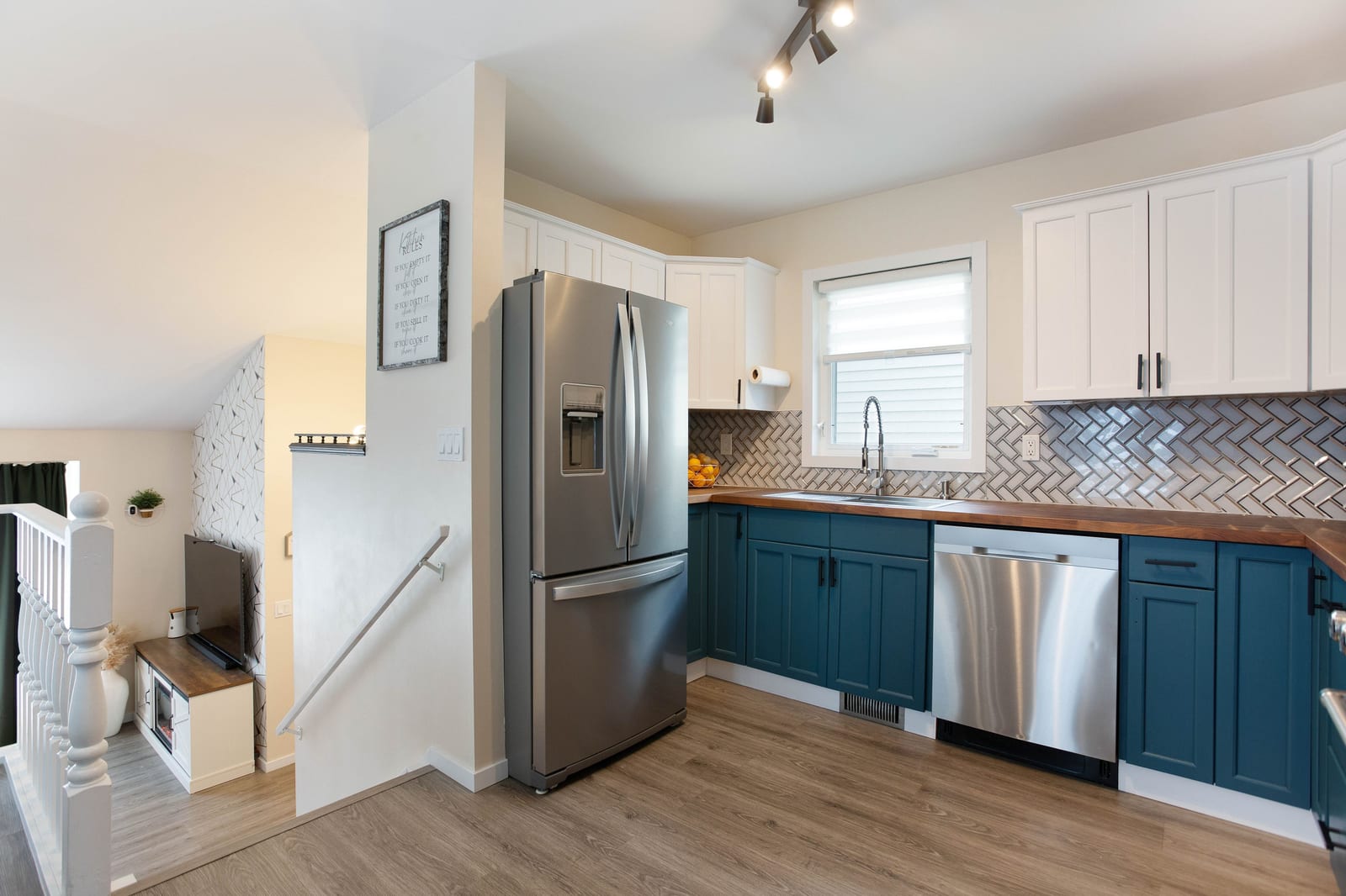 Kitchen appliances and preparation space