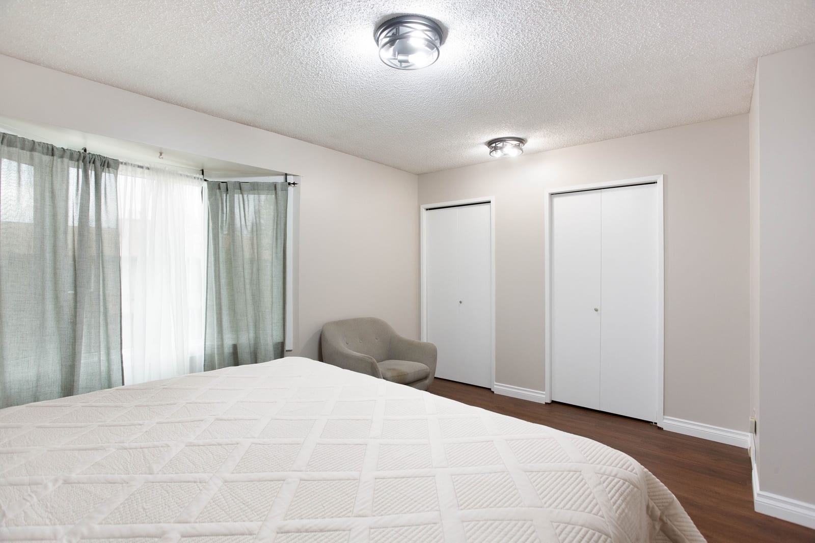 Bedroom and closet doors