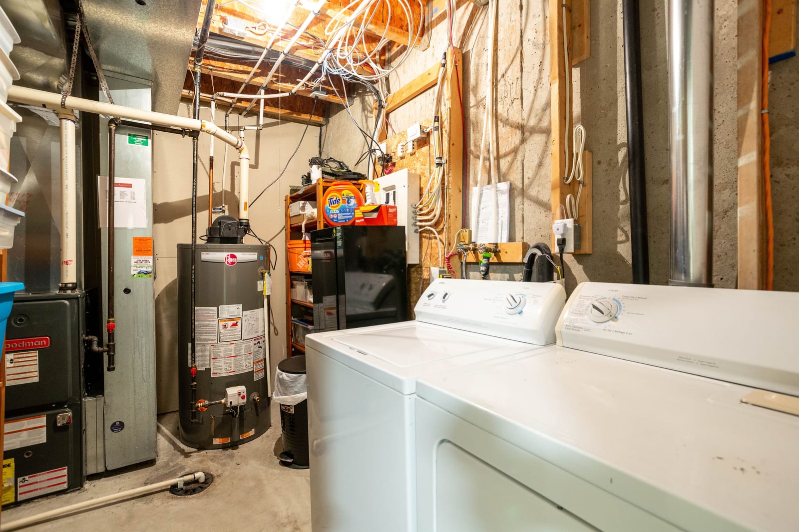 Laundry and utility space