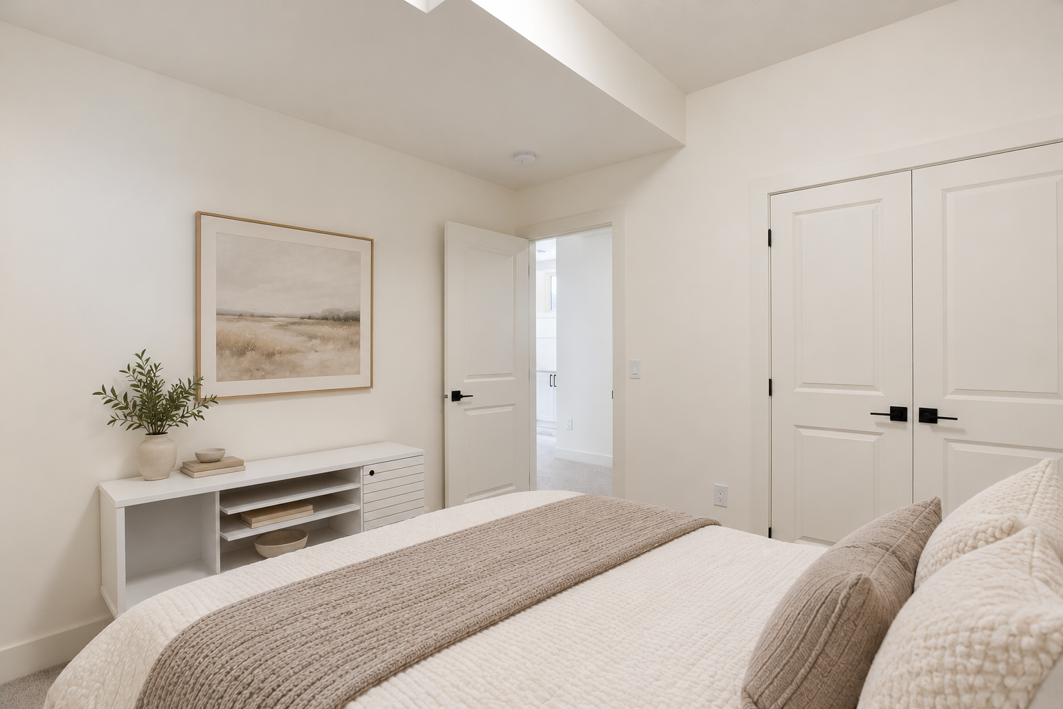 Basement bedroom with closet — 809 Mandalay Link