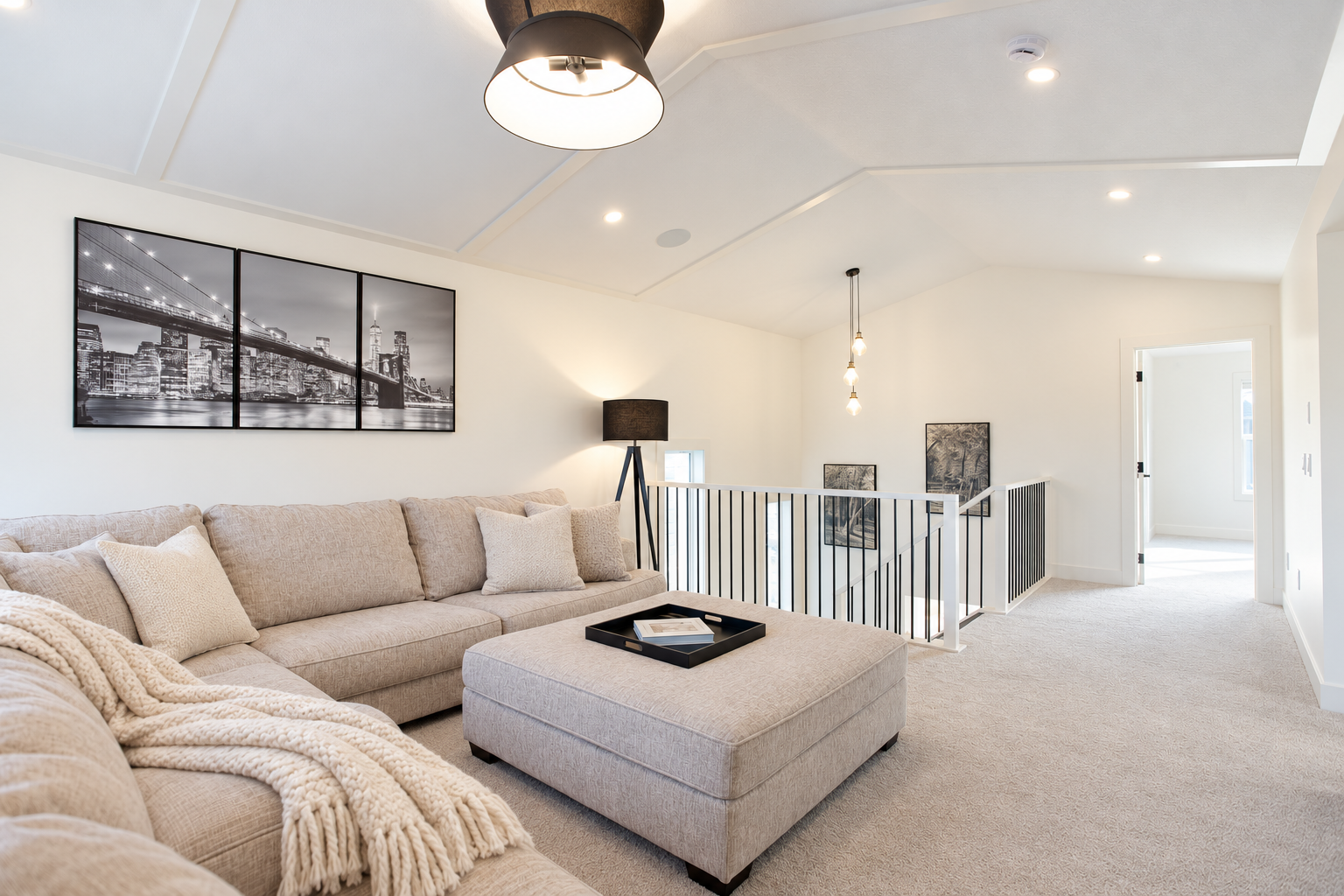 Bonus room with sectional seating — 809 Mandalay Link