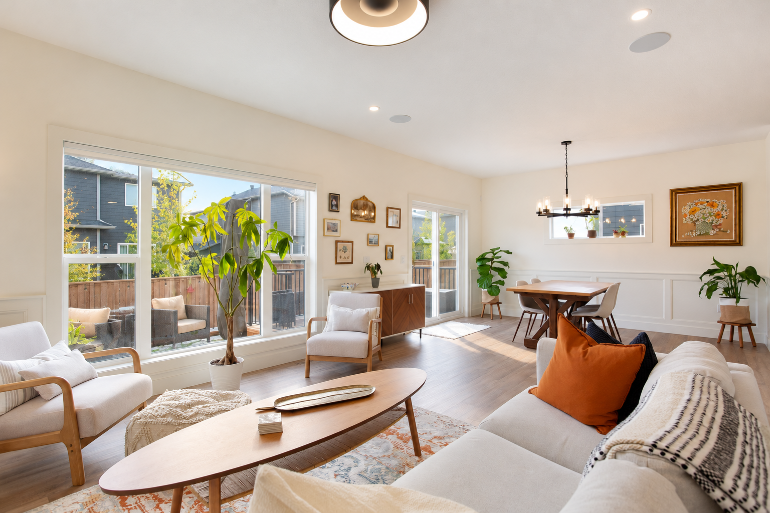 Living room looking toward dining area — 809 Mandalay Link