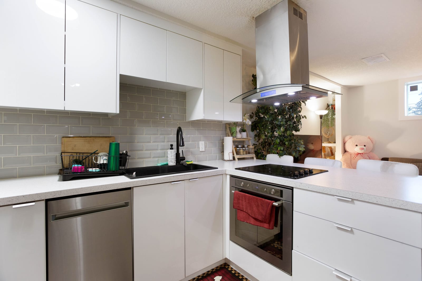 Lower-level kitchen appliances