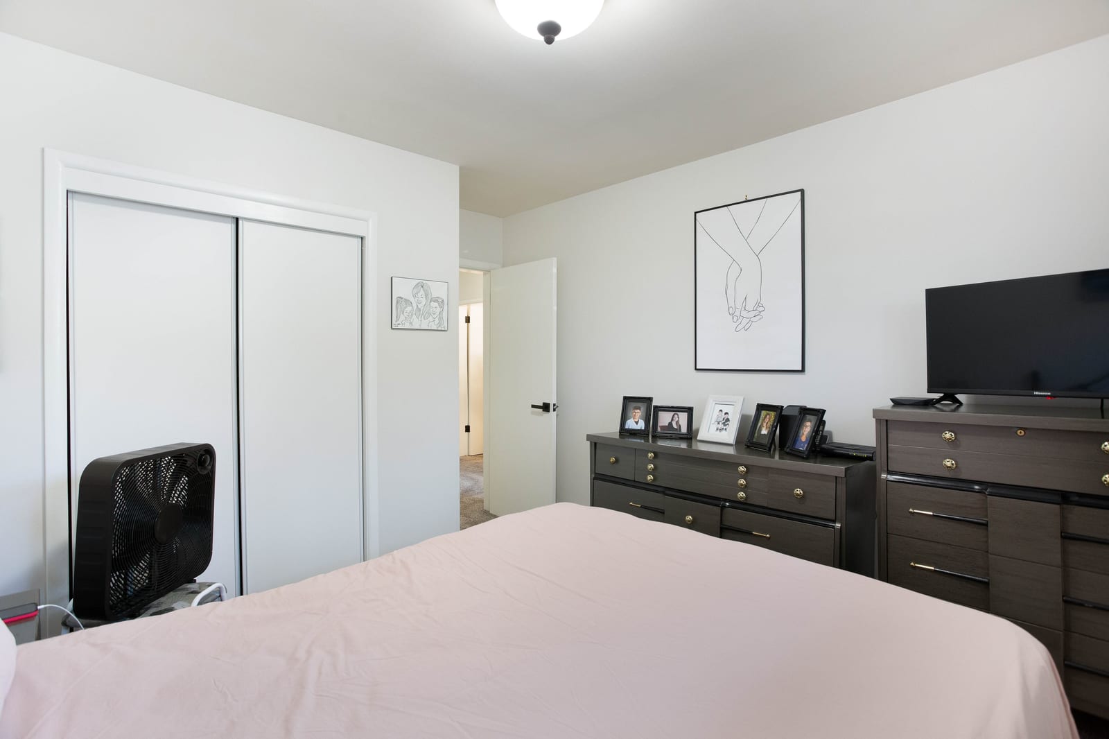 Second bedroom and closet