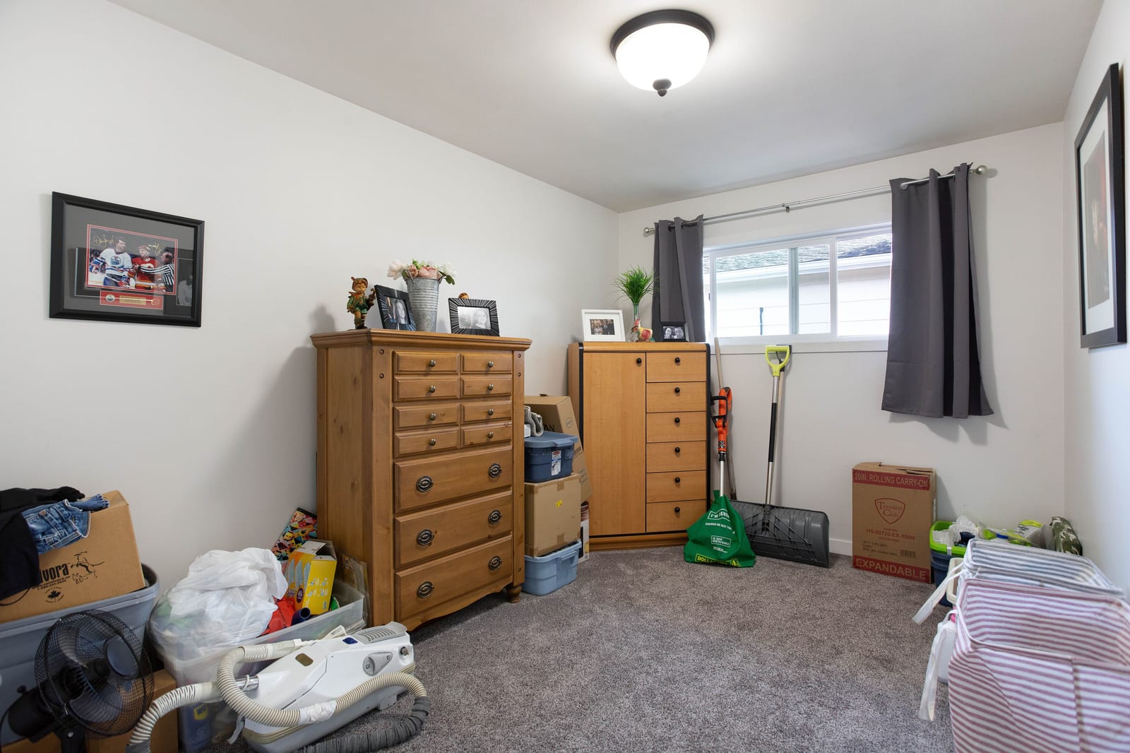 Bedroom and storage