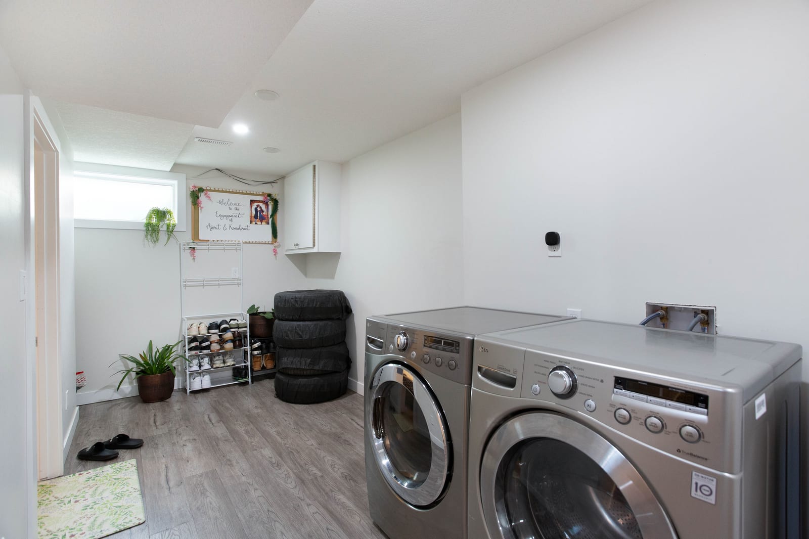 In-suite laundry