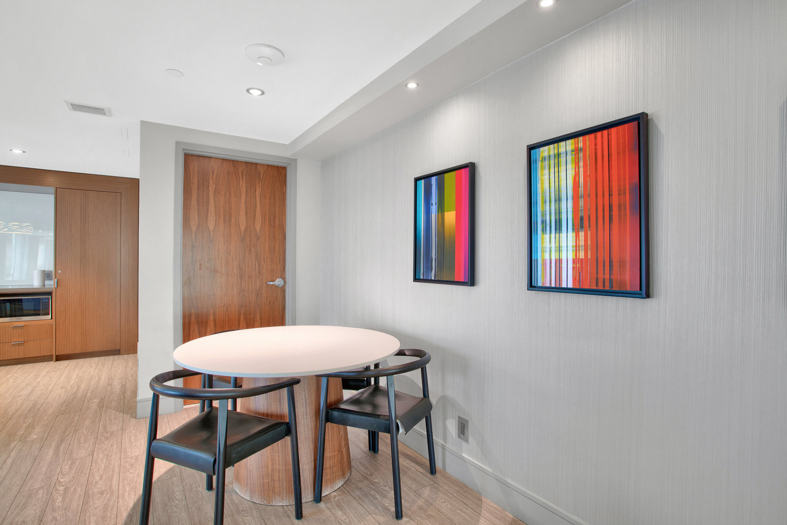 Shared amenity seating area